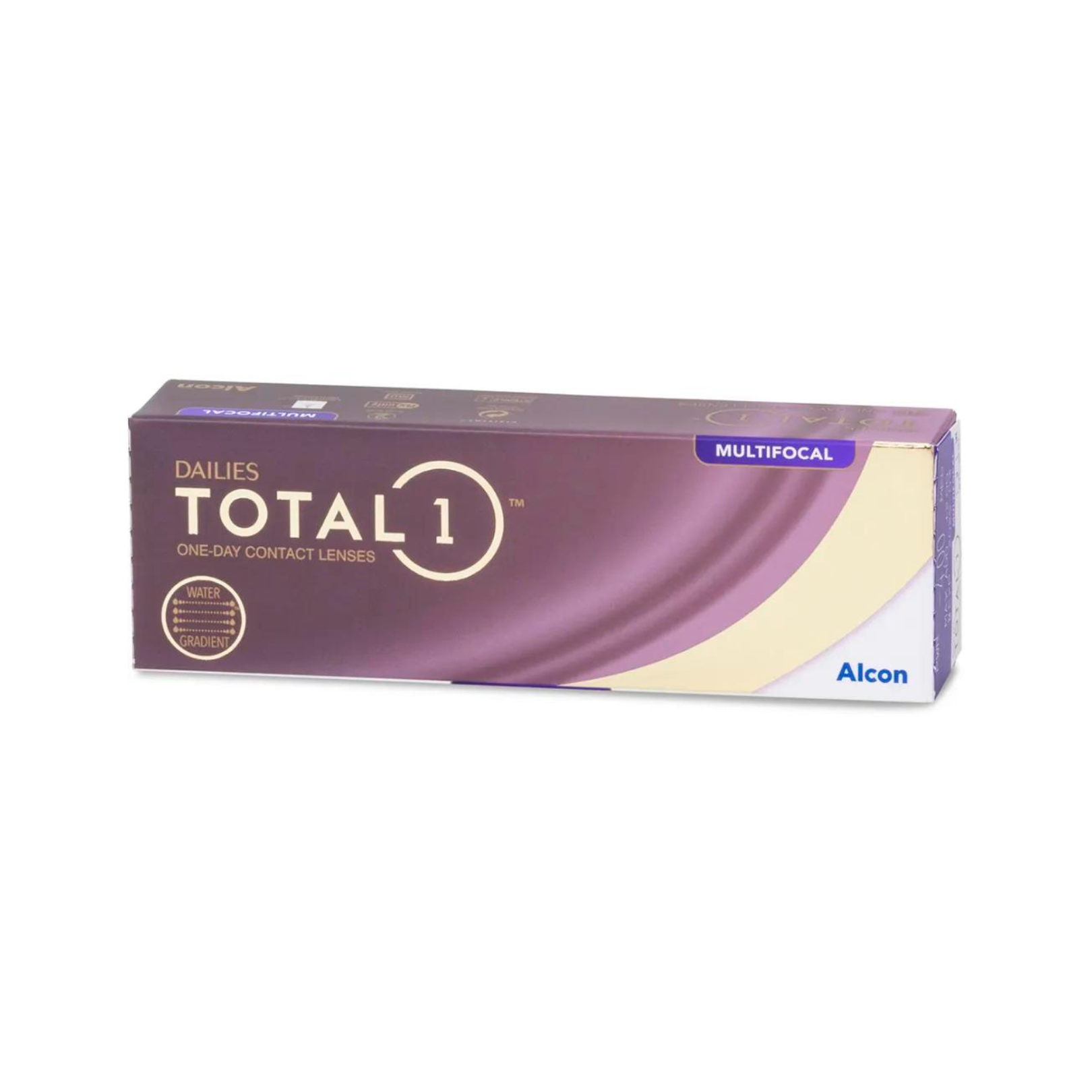 Dailies Total 1 Multifocal, endagslinser - 30 / 90 pack