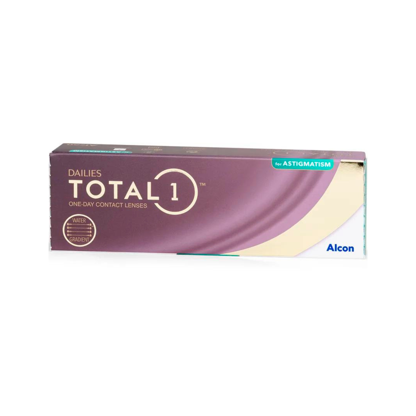 Dailies Total 1 Toric, for Astigmatism, endagslinser - 30 / 90 pack